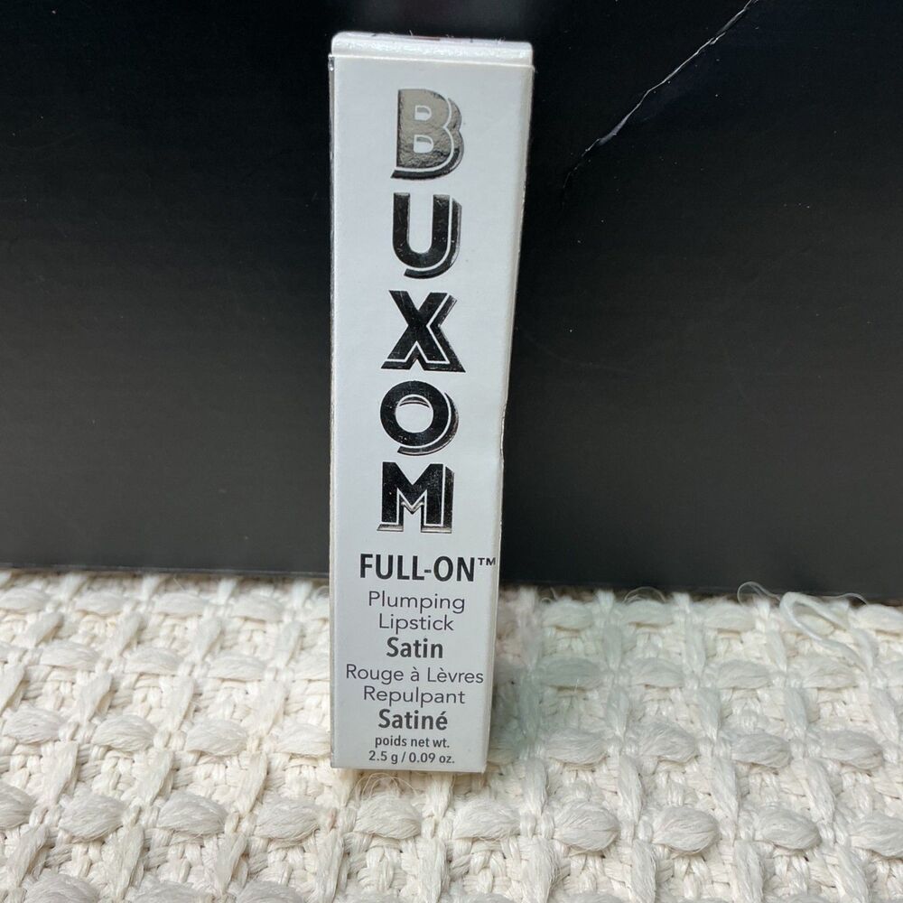 Buxom Full-On Plumping Lipstick Body-Con Satin Finish 2.5g / 0.09 Oz New In Box